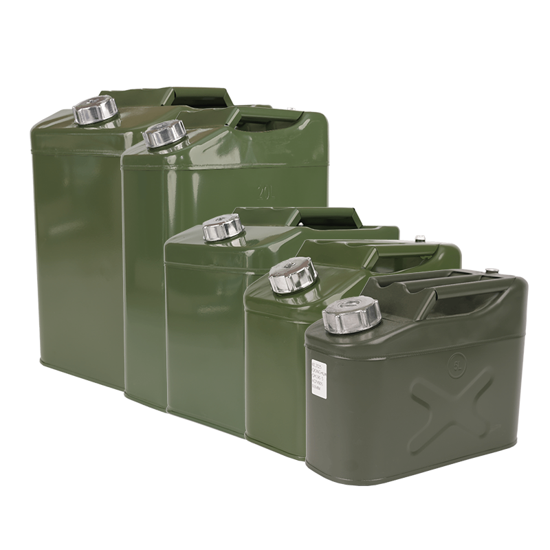 5L/10L/20L/25L/30L/35L/40L Tong minyak logam vertikal