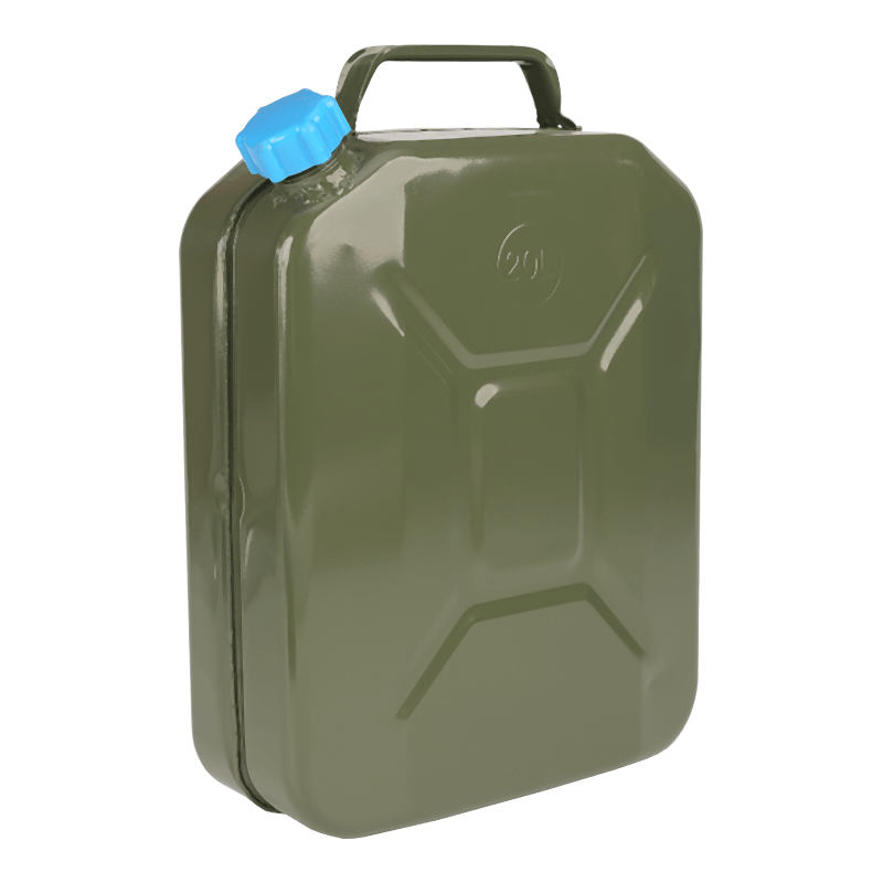 Barel Minyak Aluminium 10L/20L dengan Lapisan Serbuk Permukaan